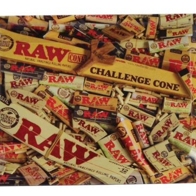RAW Mix Metal Rolling Tray – Mini