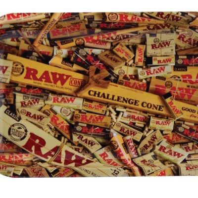 RAW Mix Metal Rolling Tray – Small