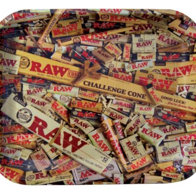 RAW Metal Rolling Tray – Mixed Products