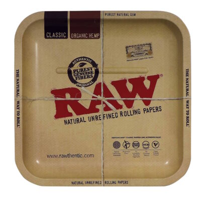 RAW Metal Square Rolling Tray