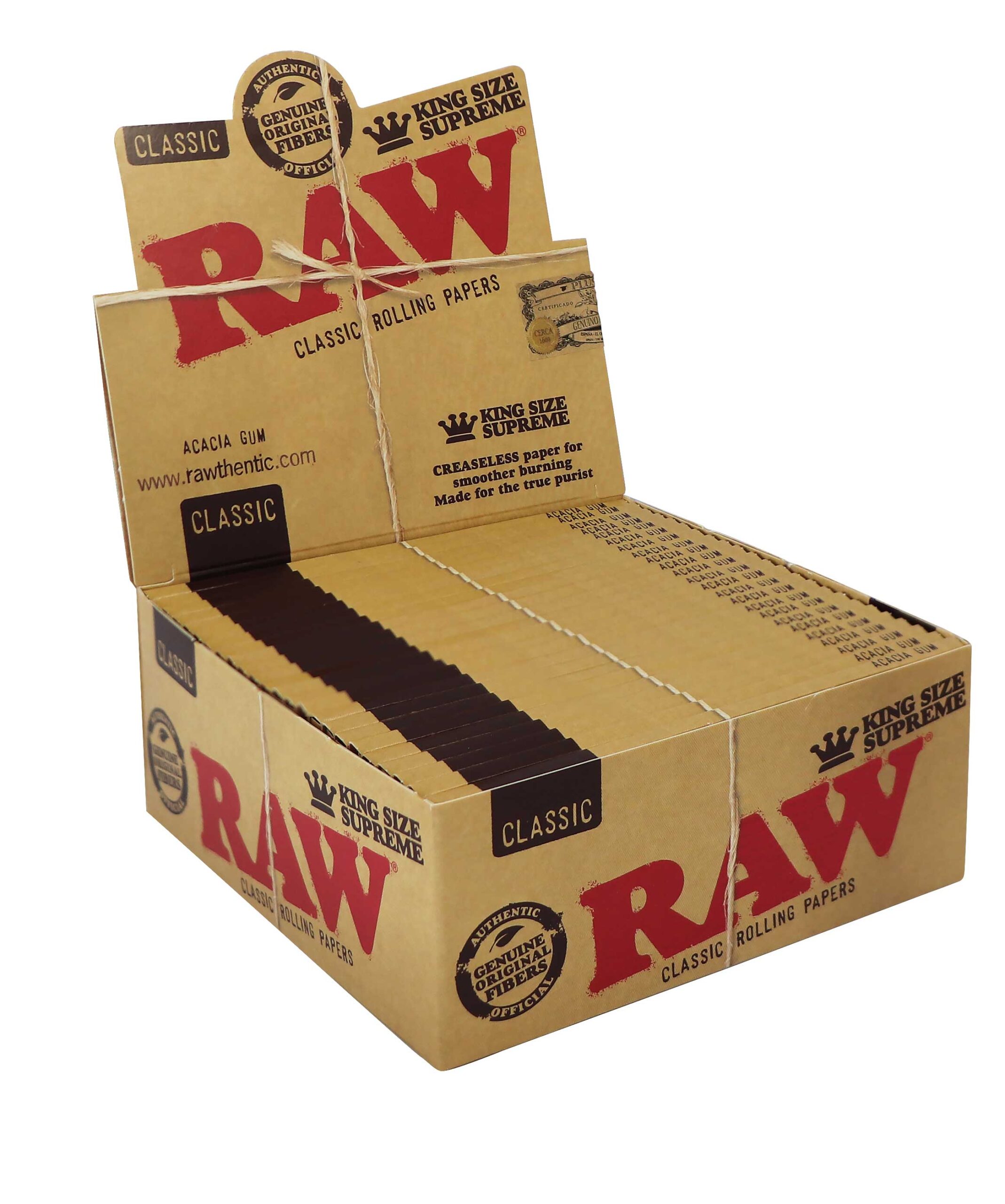 RAW Papers King Size Supreme, 40 Blatt