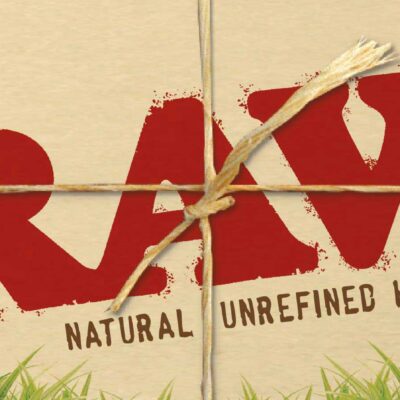 RAW Organic Sticker Large 229mmx76 mm