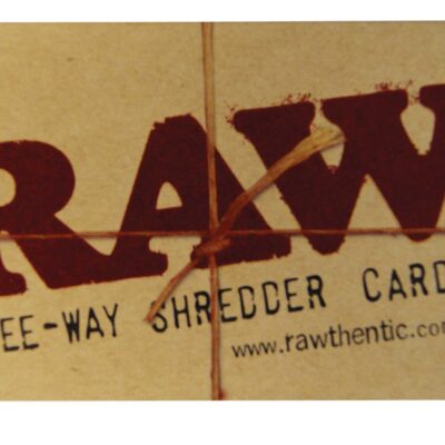 RAW Shredder Card