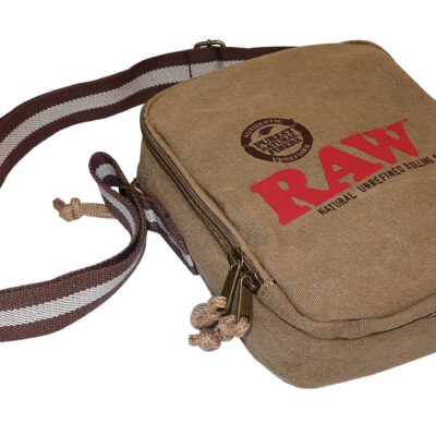 Rolling Papers – RAW – Shoulder Bag – Brown
