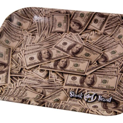 Skunk Metal Rolling Tray Cash