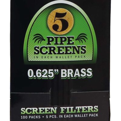 Box Of Screens 100/5 Packs .625 Brass