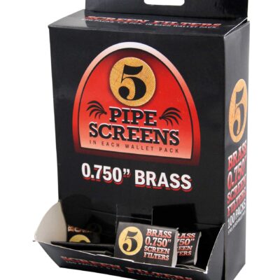 Box Of Screens 100/5 Packs .750 Brass