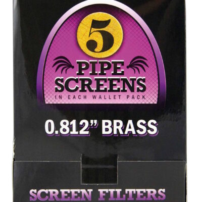 Box Of Screens 100/5 Packs .812 Brass