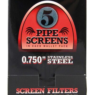 Box Of Screens 100/5 Packs .750 Stainless Steel