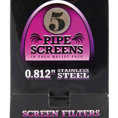 Box Of Screens 100/5 Packs .812 Stainless Steel