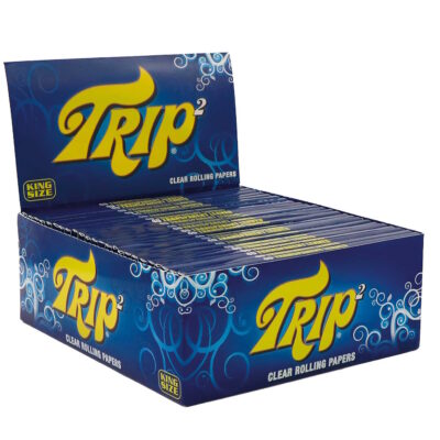 TRIP2 King Size Clear Paper, 40 Blatt