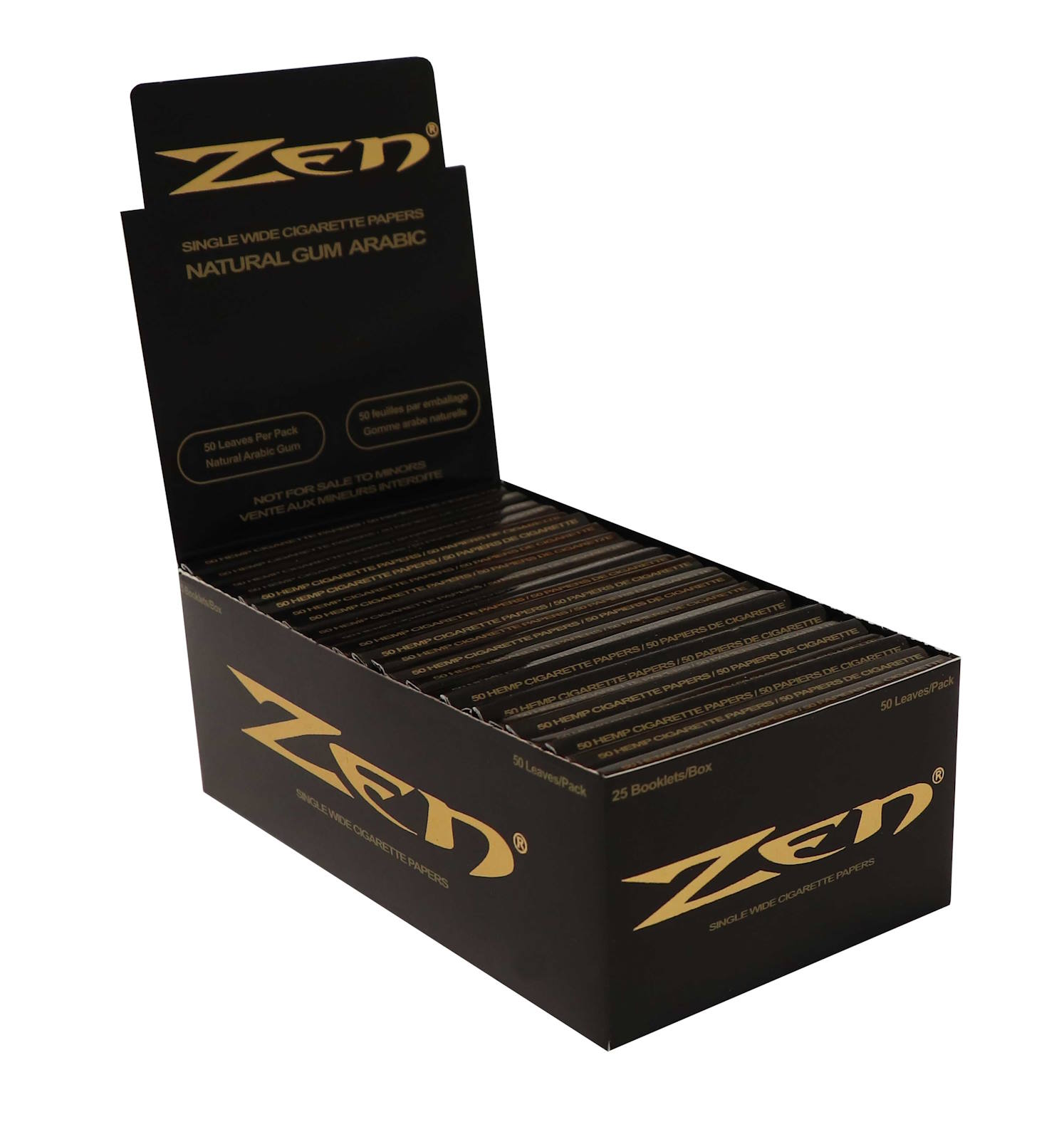 Zen Black Papers Single Wide Double Window