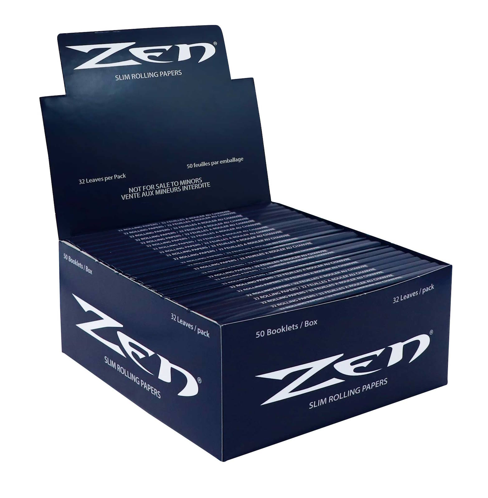 Zen Blue Papers King Size Slim
